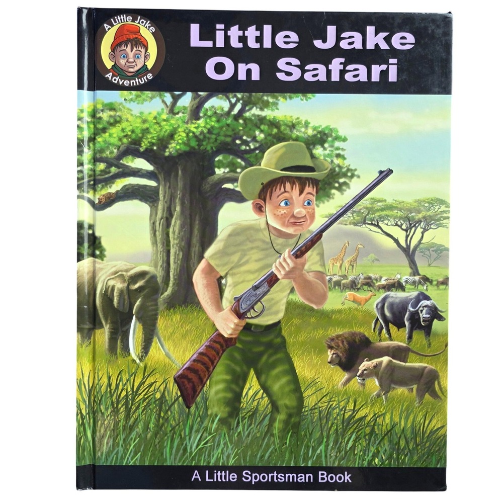 Little Jake on Safari Book 5 First Edition 2008 Hardcover Robert Jacobs